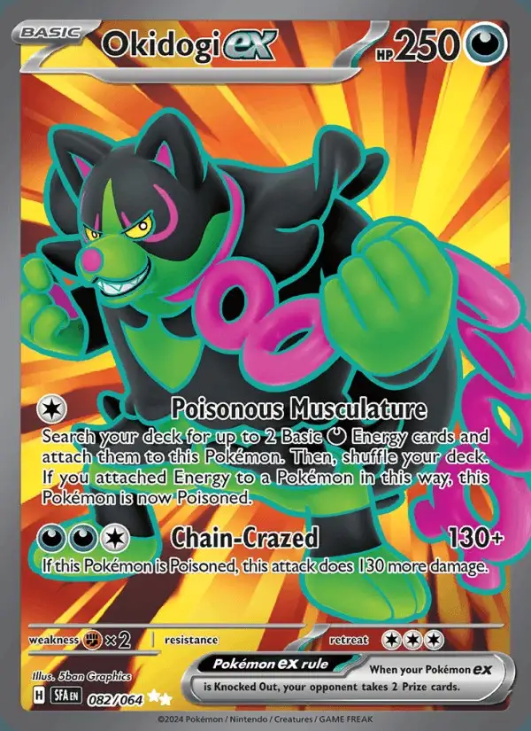 Okidogi ex #082 Shrouded Fable PSA 10