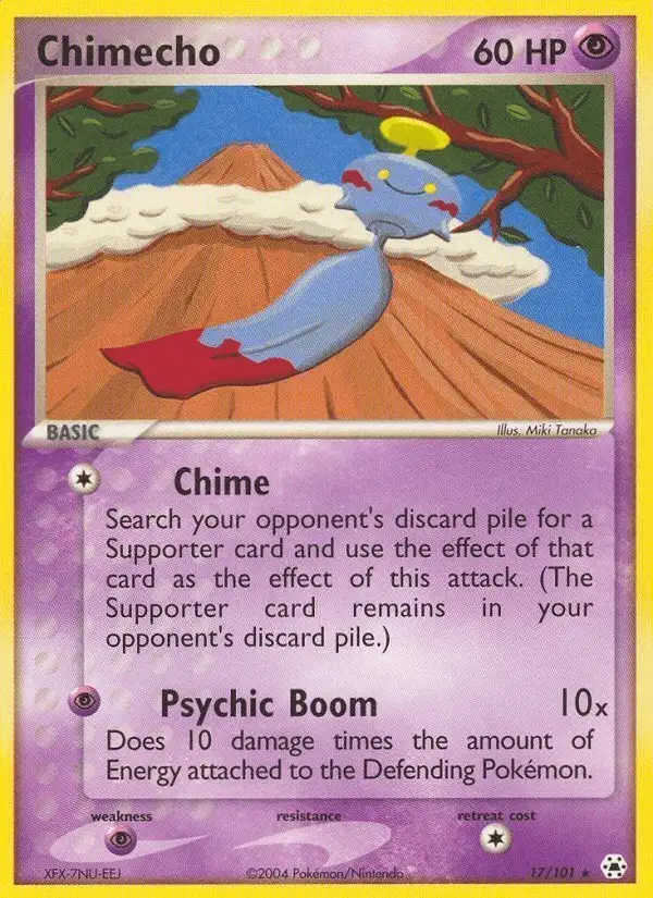Chimecho #17 Hidden Legends PSA 10