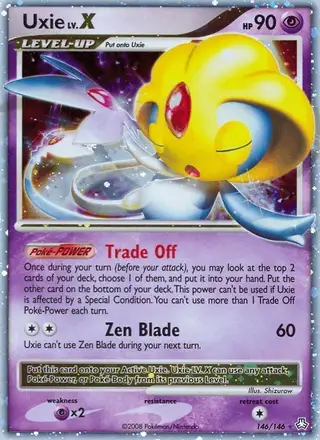 Uxie #146 Legends Awakened PSA 10