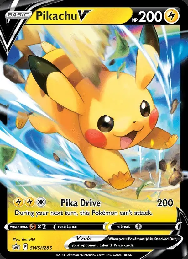 Pikachu V #SWSH285 SWSH Black Star Promos PSA 10