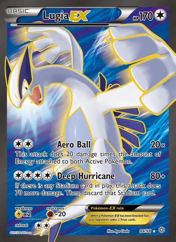 Lugia EX #94 Ancient Origins PSA 10