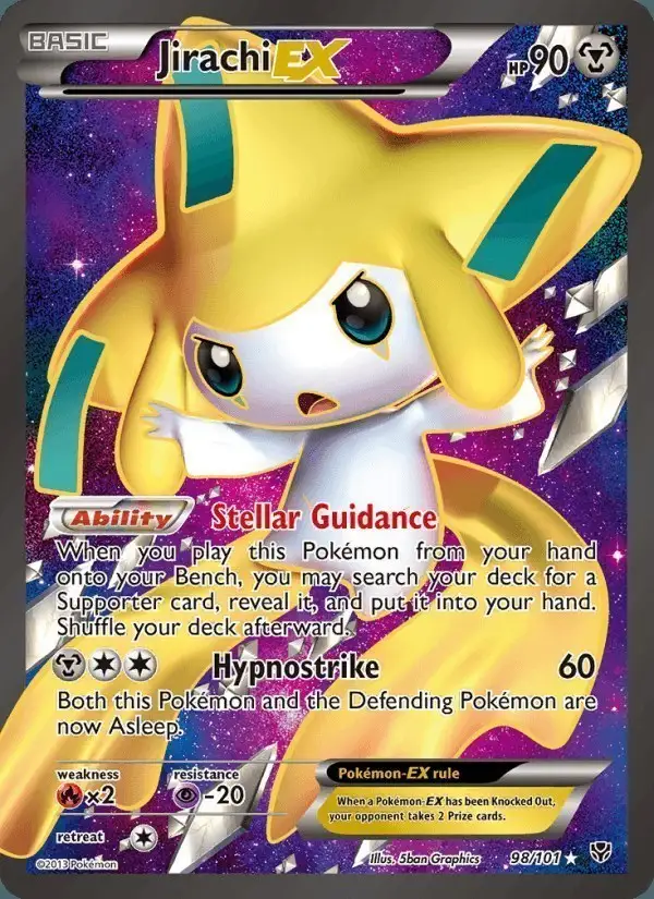 Jirachi-EX #98 Plasma Blast PSA 10