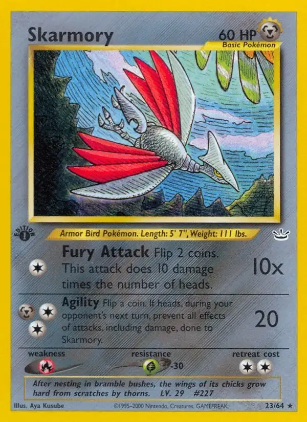 Skarmory #23 Neo Revelation PSA 10