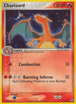 Charizard #6 Power Keepers PSA 10