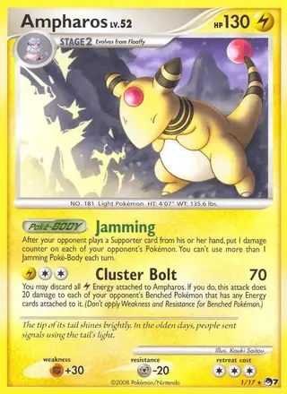 Ampharos #1 POP Series 7 PSA 10