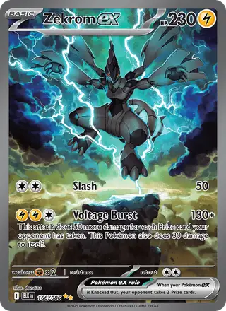 Zekrom ex #166 Black Bolt PSA 10