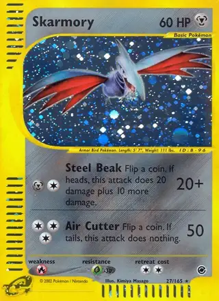Skarmory #27 Expedition Base Set PSA 10