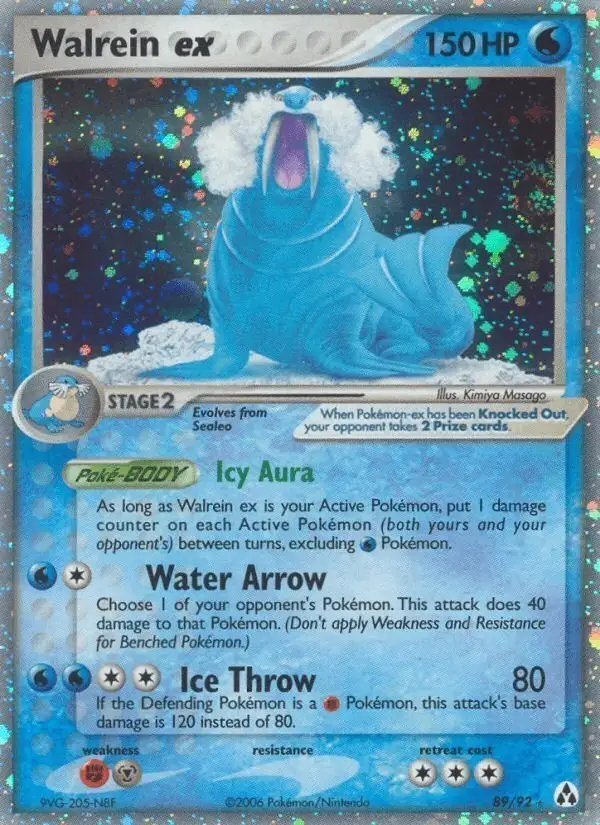 Walrein ex #89 Legend Maker PSA 10