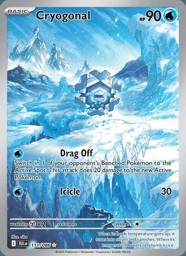 Cryogonal #111 Black Bolt PSA 10