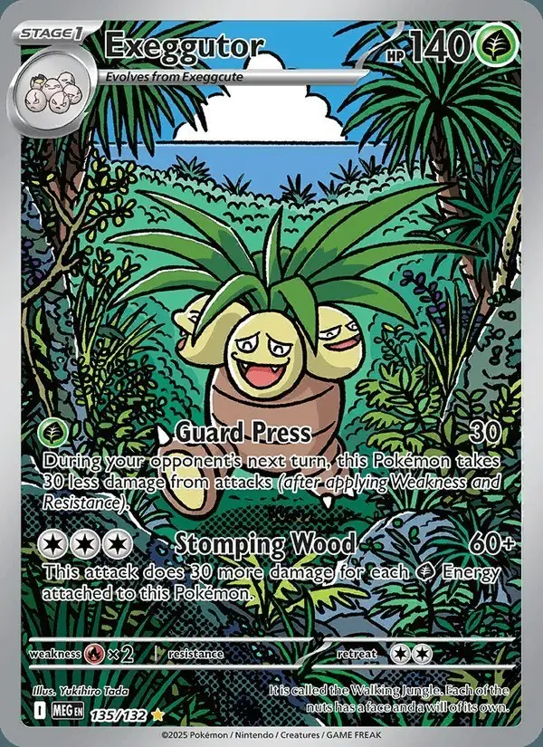 Exeggutor #135 Mega Evolution PSA 10