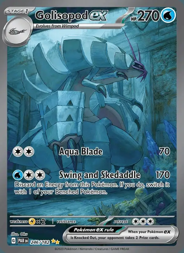 Golisopod ex #246 Paradox Rift PSA 10