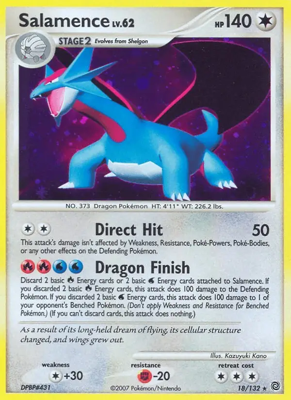 Salamence #18 Secret Wonders PSA 10