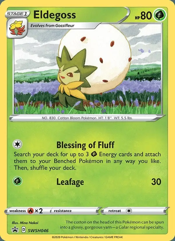 Eldegoss #SWSH046 SWSH Black Star Promos PSA 10