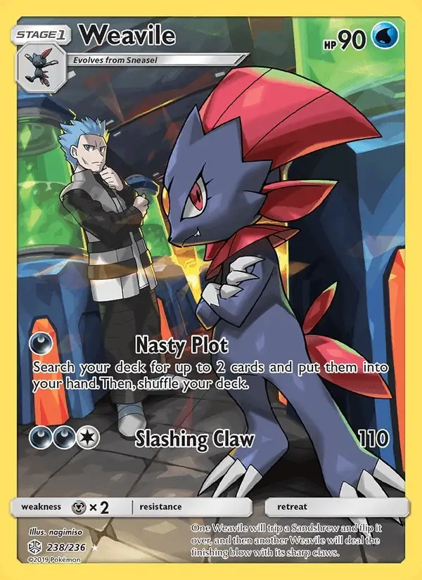 Weavile #238 Cosmic Eclipse PSA 10