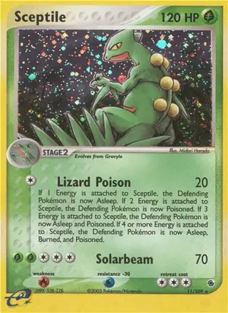Sceptile #11 Ruby & Sapphire PSA 10
