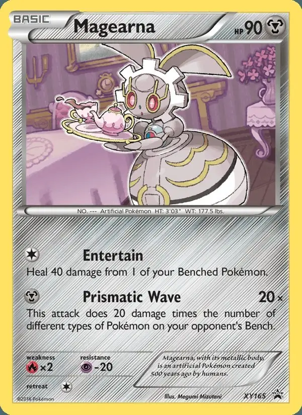 Magearna #XY165 XY Black Star Promos PSA 10