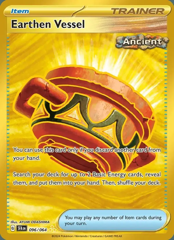 Earthen Vessel #096 Shrouded Fable PSA 10
