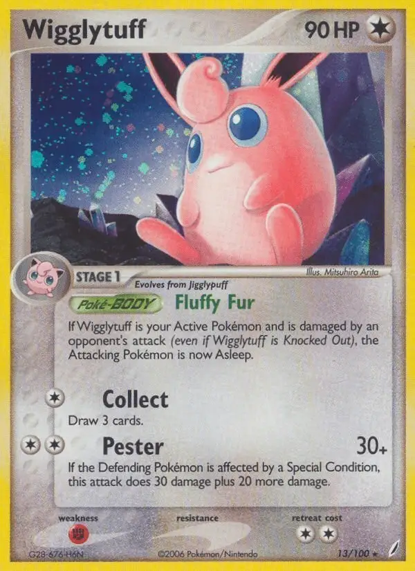 Wigglytuff #13 Crystal Guardians PSA 10