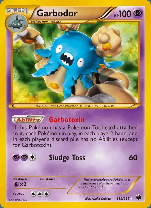 Garbodor #119 Plasma Freeze PSA 10