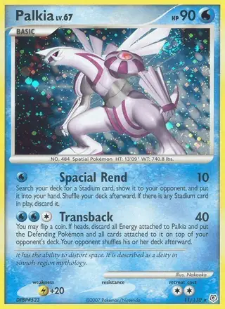 Palkia #11 Diamond & Pearl PSA 10