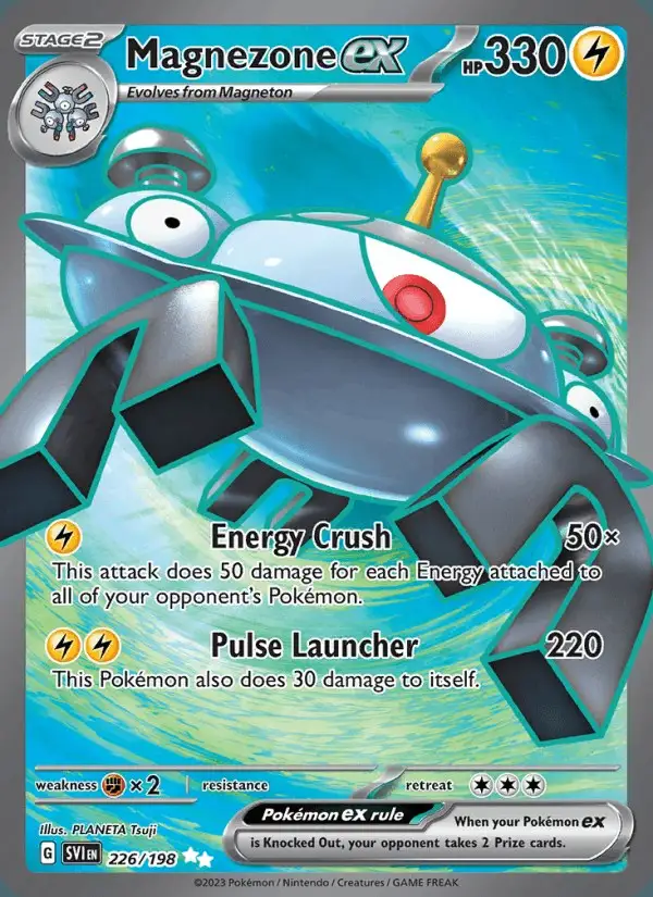 Magnezone ex #226 Scarlet & Violet PSA 10