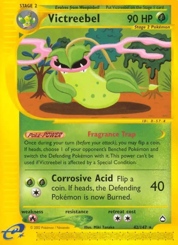 Victreebel #42 Aquapolis PSA 10