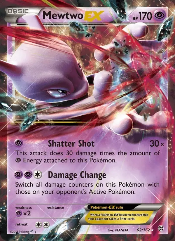 Mewtwo EX #62 BREAKthrough PSA 10