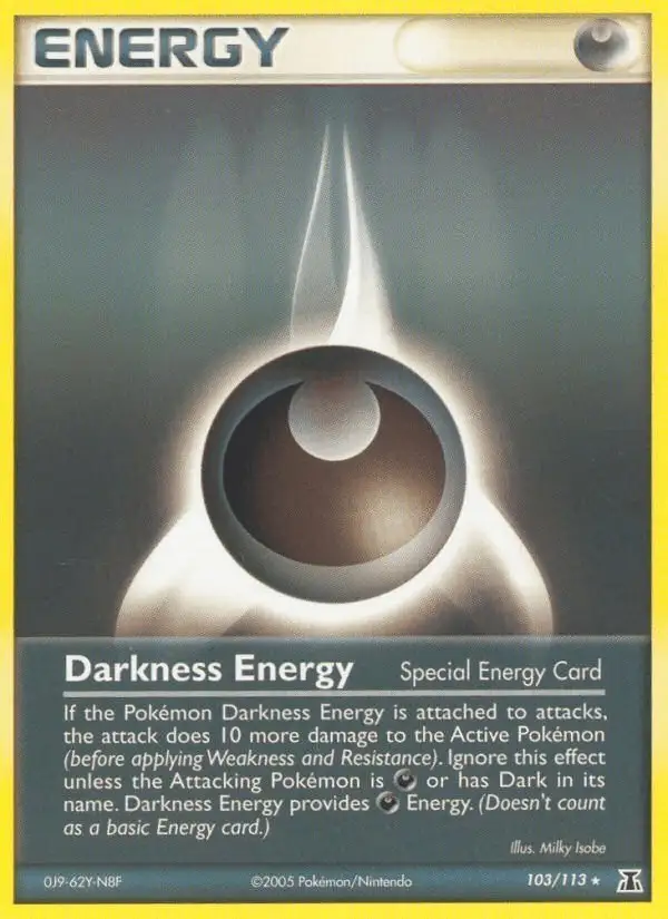 Darkness Energy #103 Delta Species PSA 10