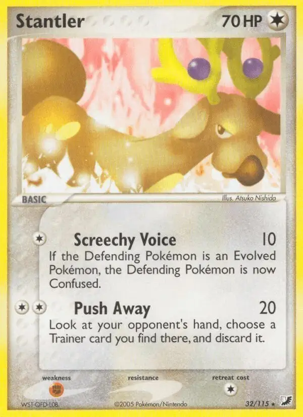 Stantler #32 Unseen Forces PSA 10