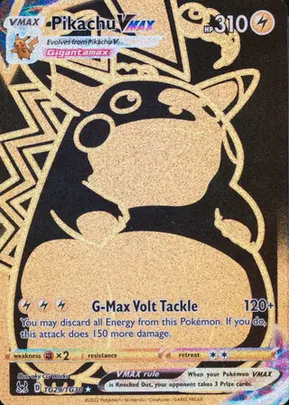 Pikachu VMAX (Full Art) #TG29 Lost Origin PSA 10