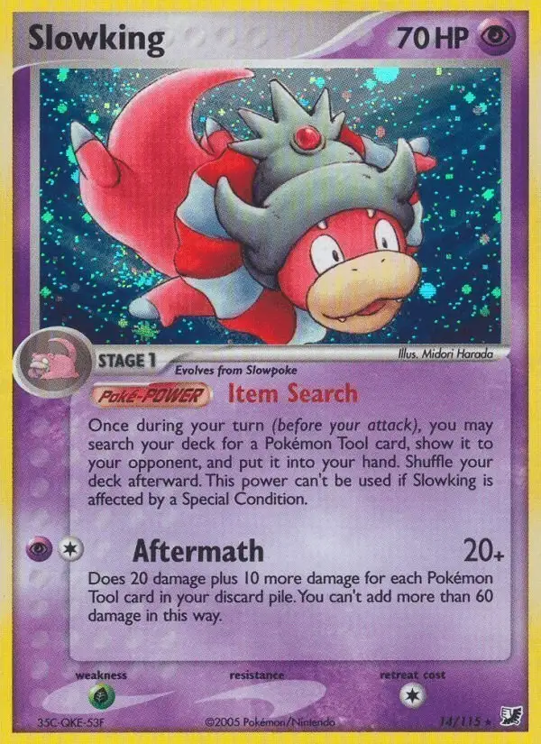 Slowking #14 Unseen Forces PSA 10