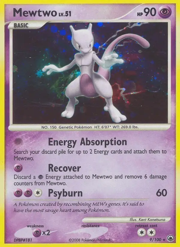 Mewtwo #9 Majestic Dawn PSA 10