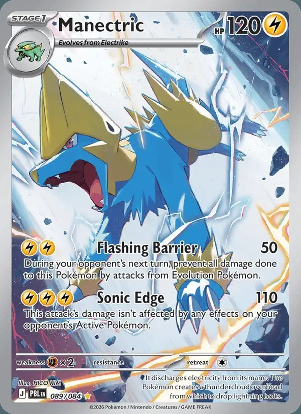 Manectric #089 Pitch Black PSA 10