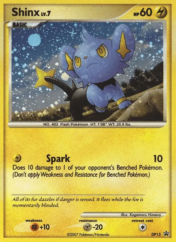Shinx #DP15 DP Black Star Promos PSA 10