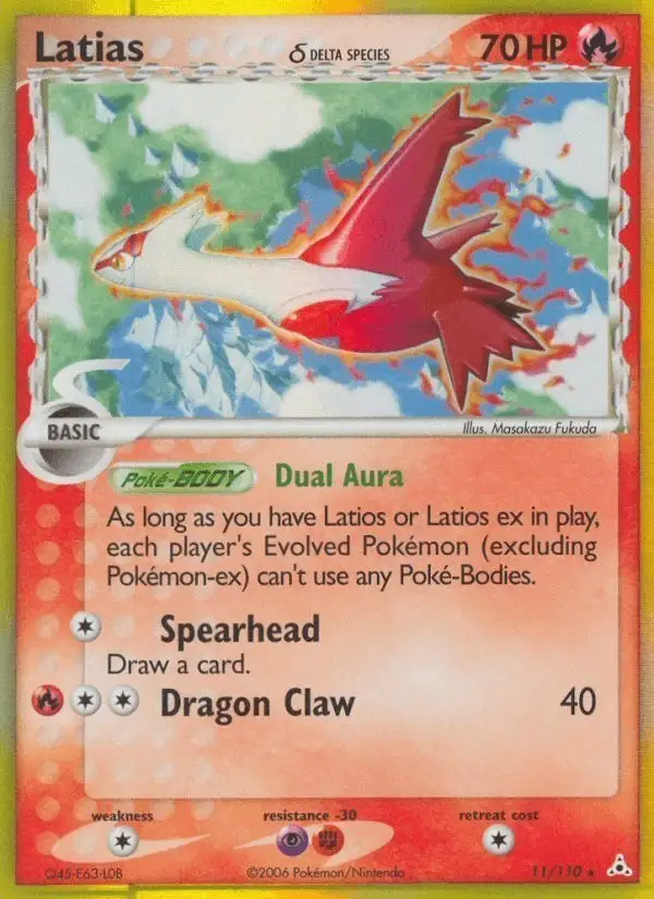 Latias δ #11 Holon Phantoms PSA 10
