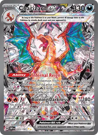 Charizard ex #223 Obsidian Flames PSA 10