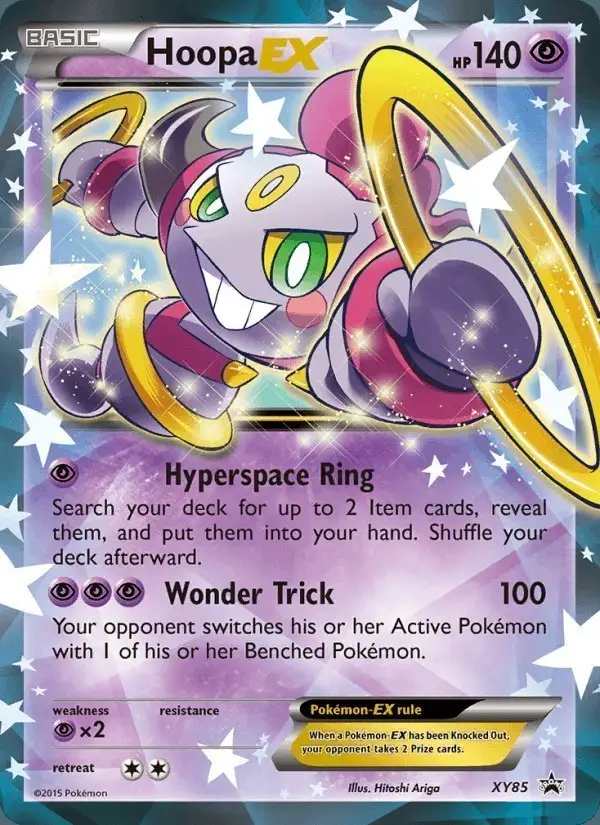 Hoopa EX #XY85 XY Black Star Promos PSA 10
