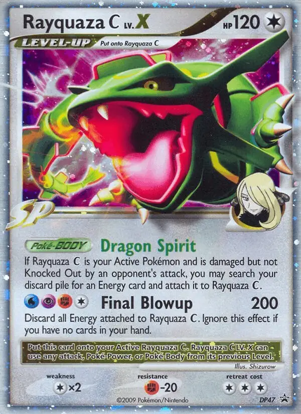 Rayquaza C #DP47 DP Black Star Promos PSA 10