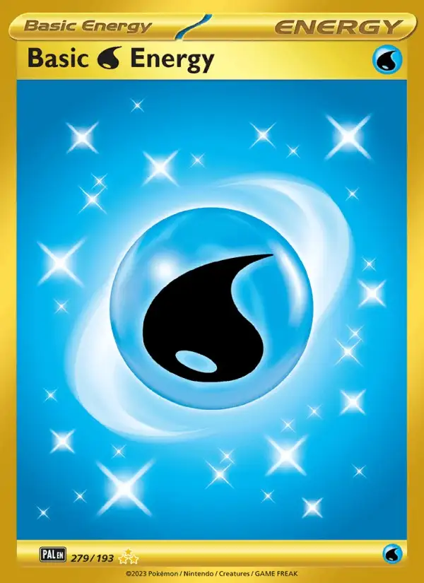 Basic Water Energy #279 Paldea Evolved PSA 10