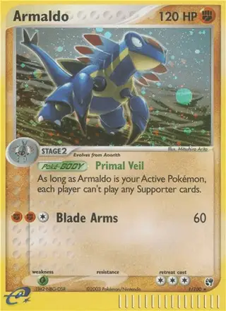 Armaldo #1 Sandstorm PSA 10