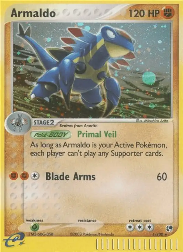 Armaldo #1 Sandstorm PSA 10