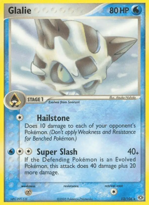 Glalie #13 Emerald PSA 10
