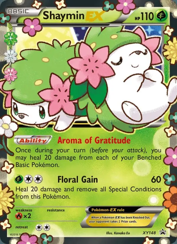 Shaymin EX #XY148 XY Black Star Promos PSA 10