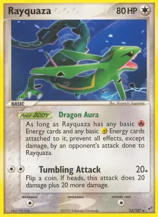 Rayquaza #22 Deoxys PSA 10