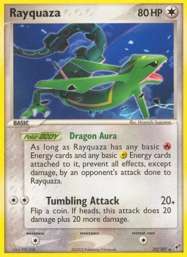 Rayquaza #22 Deoxys PSA 10