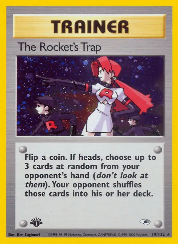 The Rocket's Trap #19 Gym Heroes PSA 10
