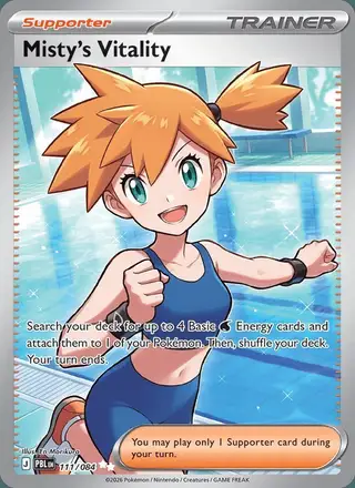 Misty's Vitality #111 Pitch Black PSA 10