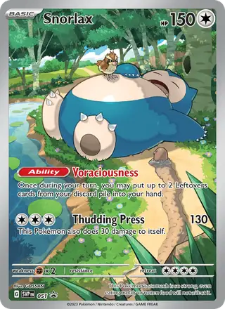 Snorlax #051 SVP Black Star Promos PSA 10