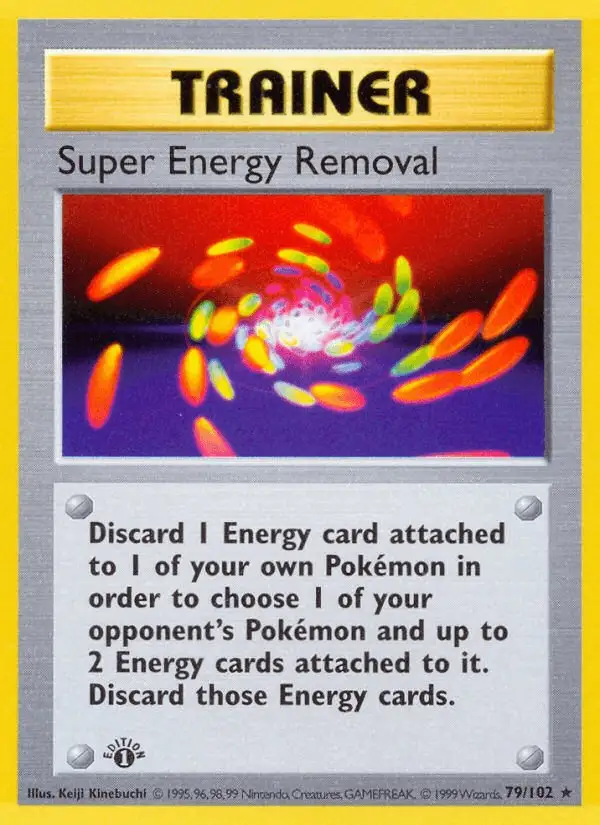 Super Energy Removal #79 Base Set PSA 10