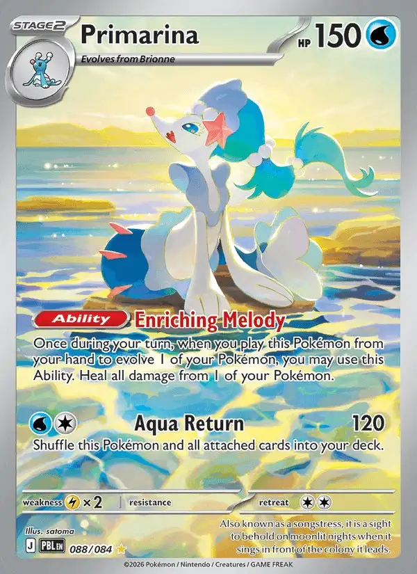 Primarina #088 Pitch Black PSA 10